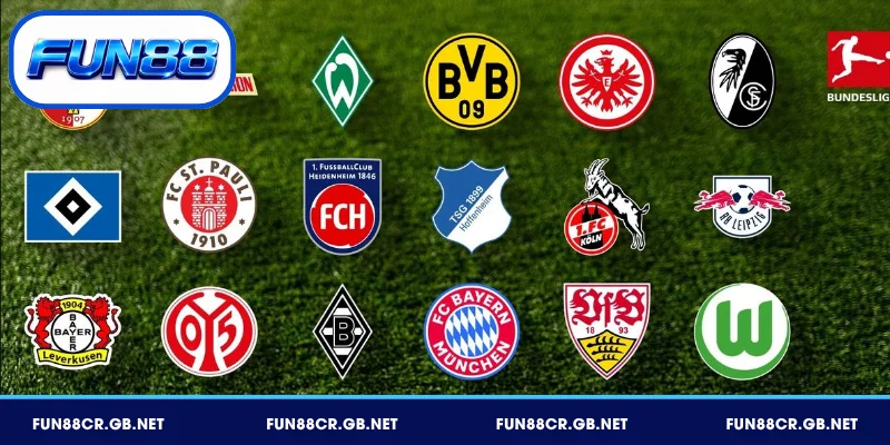 BXH Bóng Đá - Bảng Xếp Hạng Các Giải Lớn Cập Nhật 5 BXH Bundesliga với sự góp mặt của 18 đội