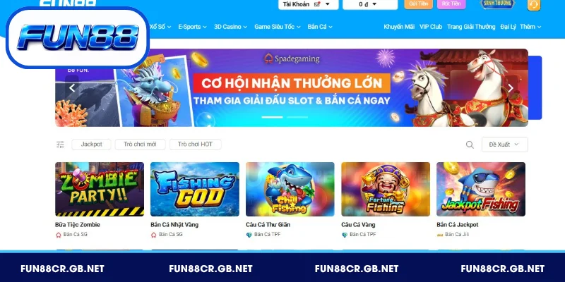Bắn Cá FUN88 – Hướng Dẫn Chi Tiết Từ A - Z Cho Người Mới 4 Cách chơi Bắn cá FUN88 đơn giản chi tiết chỉ với 4 bước cơ bản
